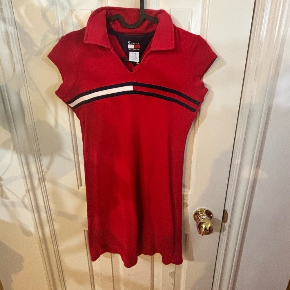 y2k vintage Tommy red dress *